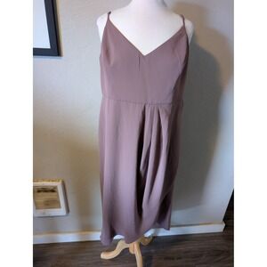 Lulus Pastel Purple Elegent Midi Dress Womens size 2X